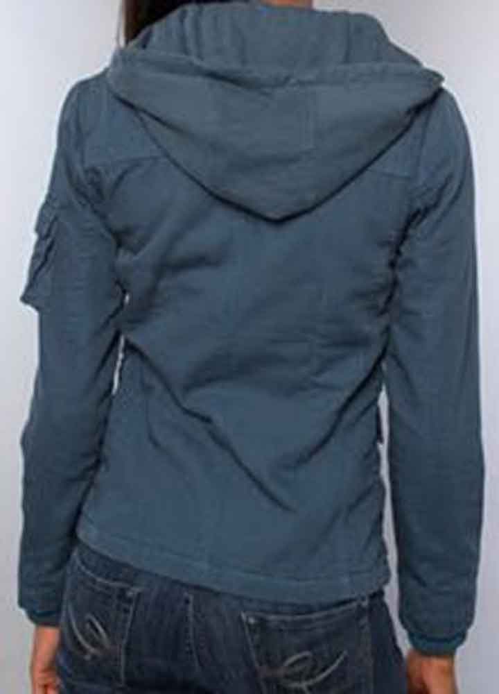 TWILIGHT (BELLA SWAN) KRISTEN STEWART BLUE COTTON JACKET TWILIGHT (BELLA SWAN) KRISTEN STEWART BLUE COTTON JACKET